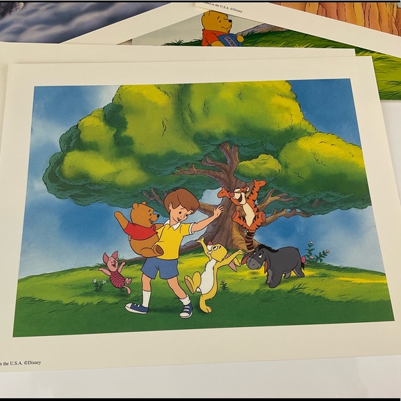 Disney 1997 Pooh’s Grand Adventure Exclusive Lithograph Portfolio - Picture 5 of 10